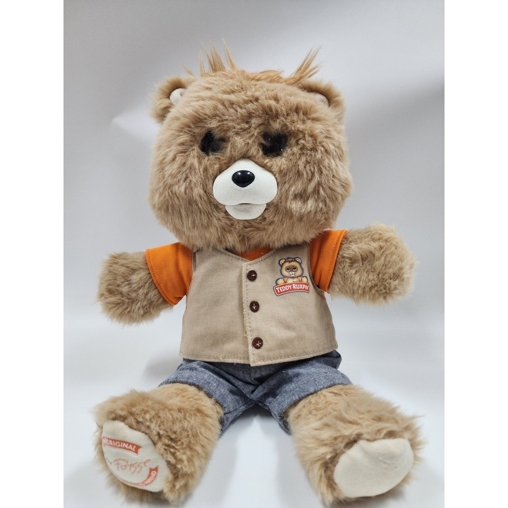 Teddy Ruxpin 2017 Wicked Cool Toys Bluetooth Storytelling Bear Plush 17325DS